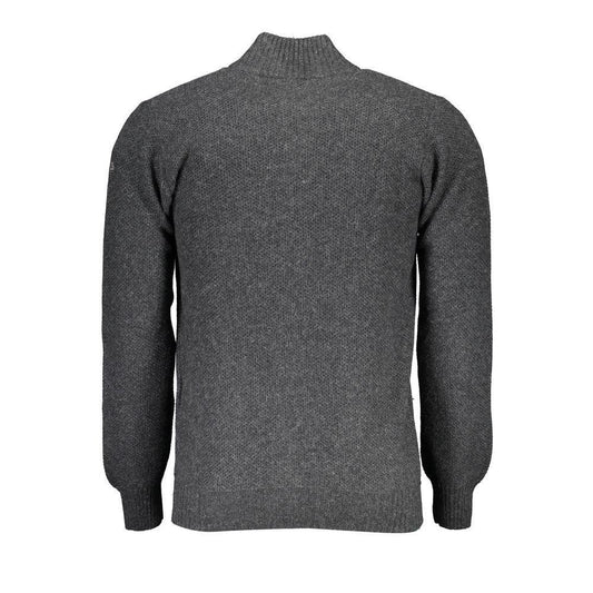 North Sails Gray Wool Sweater NO-24728-3XL