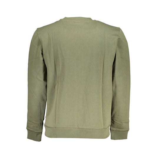 Napapijri Green Cotton Sweater NA-25291-XS