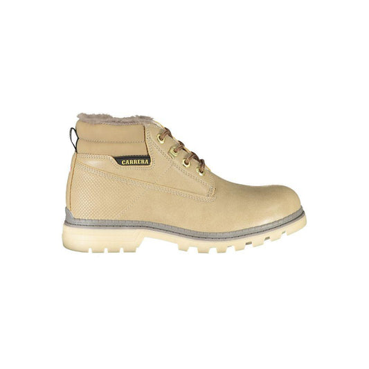 Carrera Beige Polyester Boot CA-25361-EU35/US5