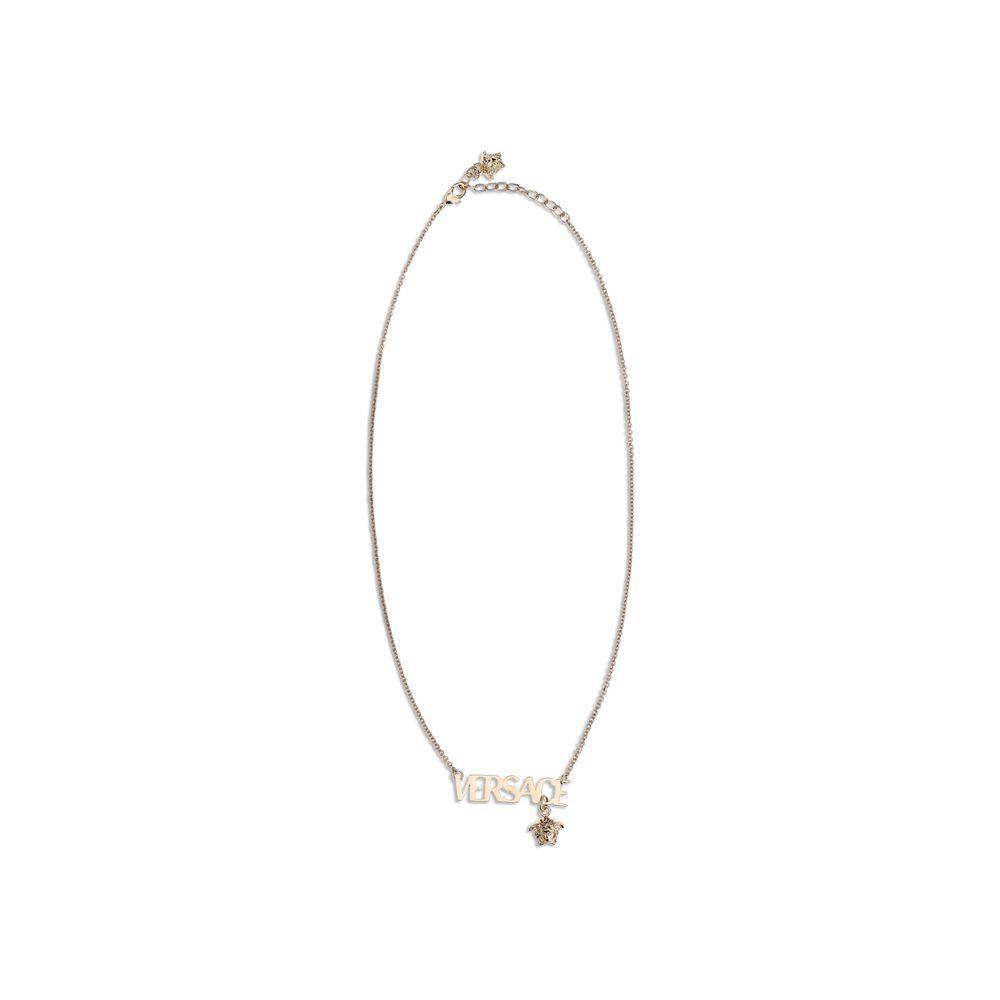 Versace Logo Necklace VE-10207841A006203J000-ONE SIZE