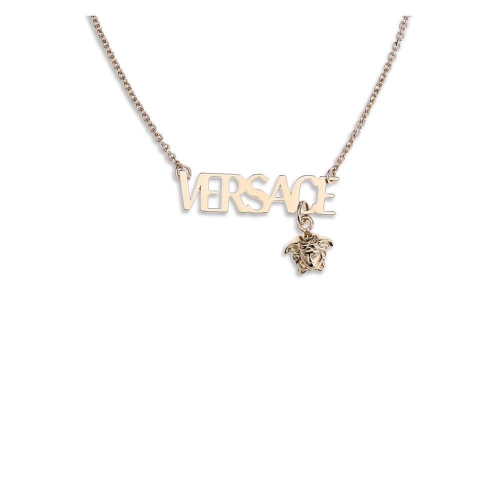 Versace Logo Necklace VE-10207841A006203J000-ONE SIZE