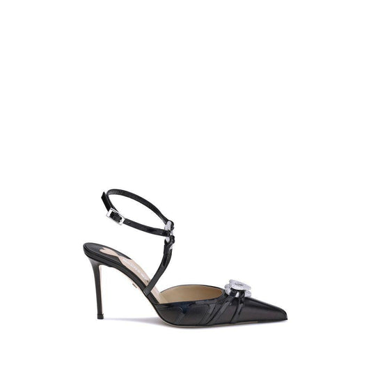 MACH & MACH Double Heart Pumps MA-PF25S099195X08BLKBLACK-EU36/US6