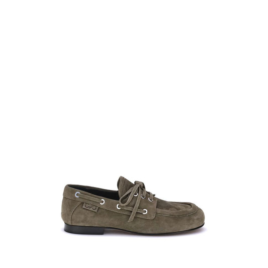 Proenza Schouler Beige Goatskin Slip-On Loafers