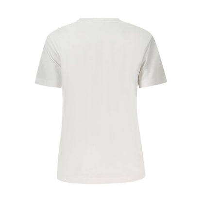 Calvin Klein White Cotton Women T-Shirt