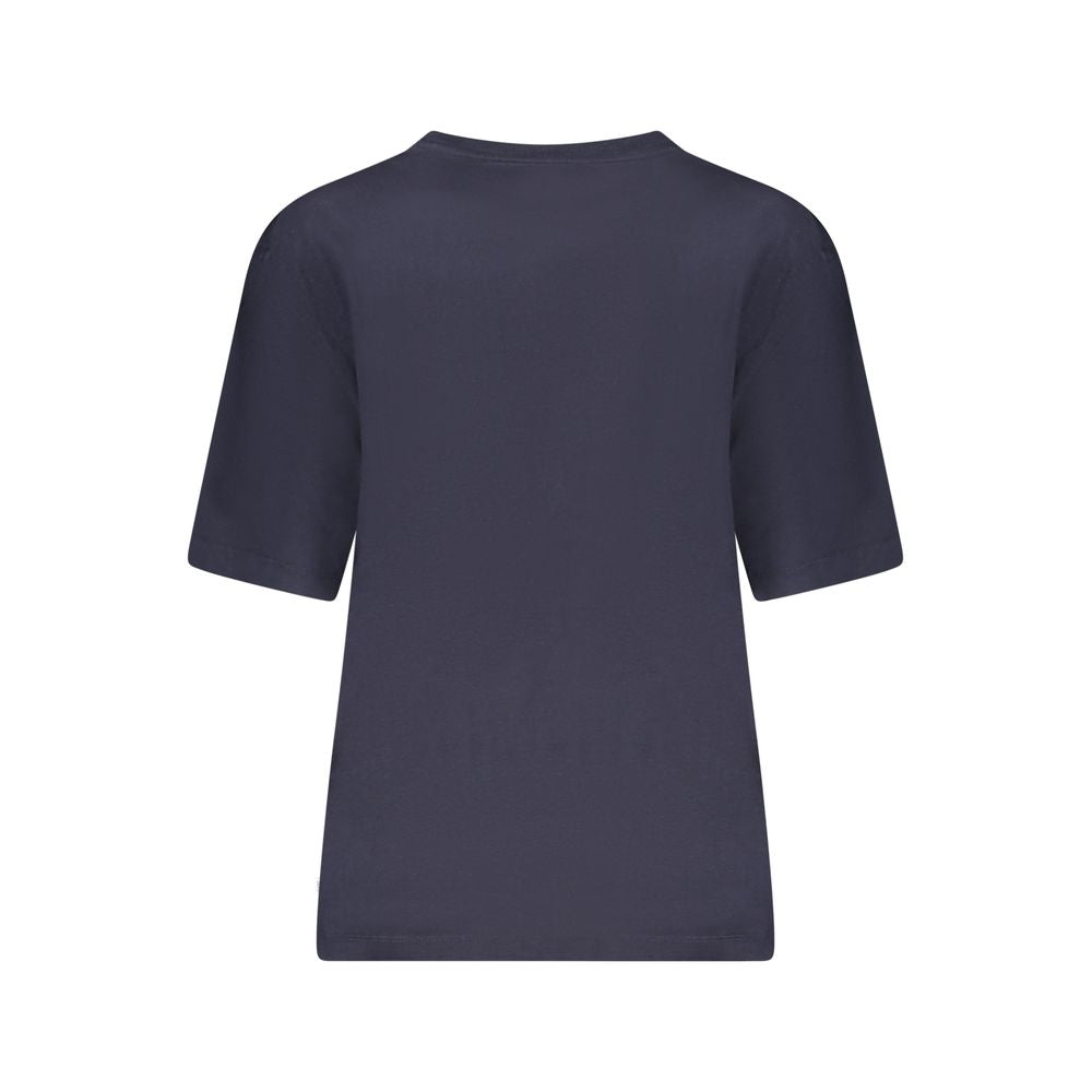 Guess Jeans Blue Cotton Tops & T-Shirt GU-39059-XS