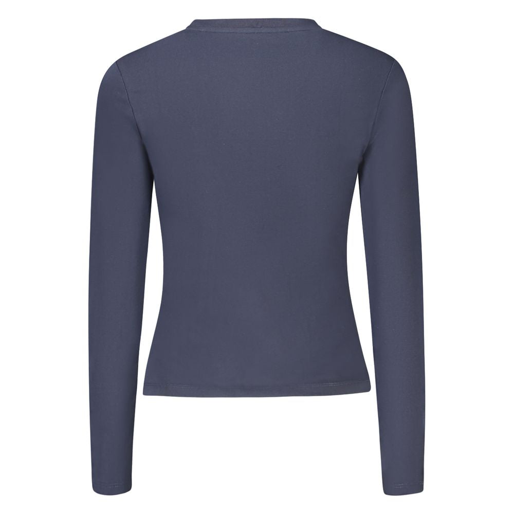 Guess Jeans Blue Cotton Tops & T-Shirt GU-39064-L
