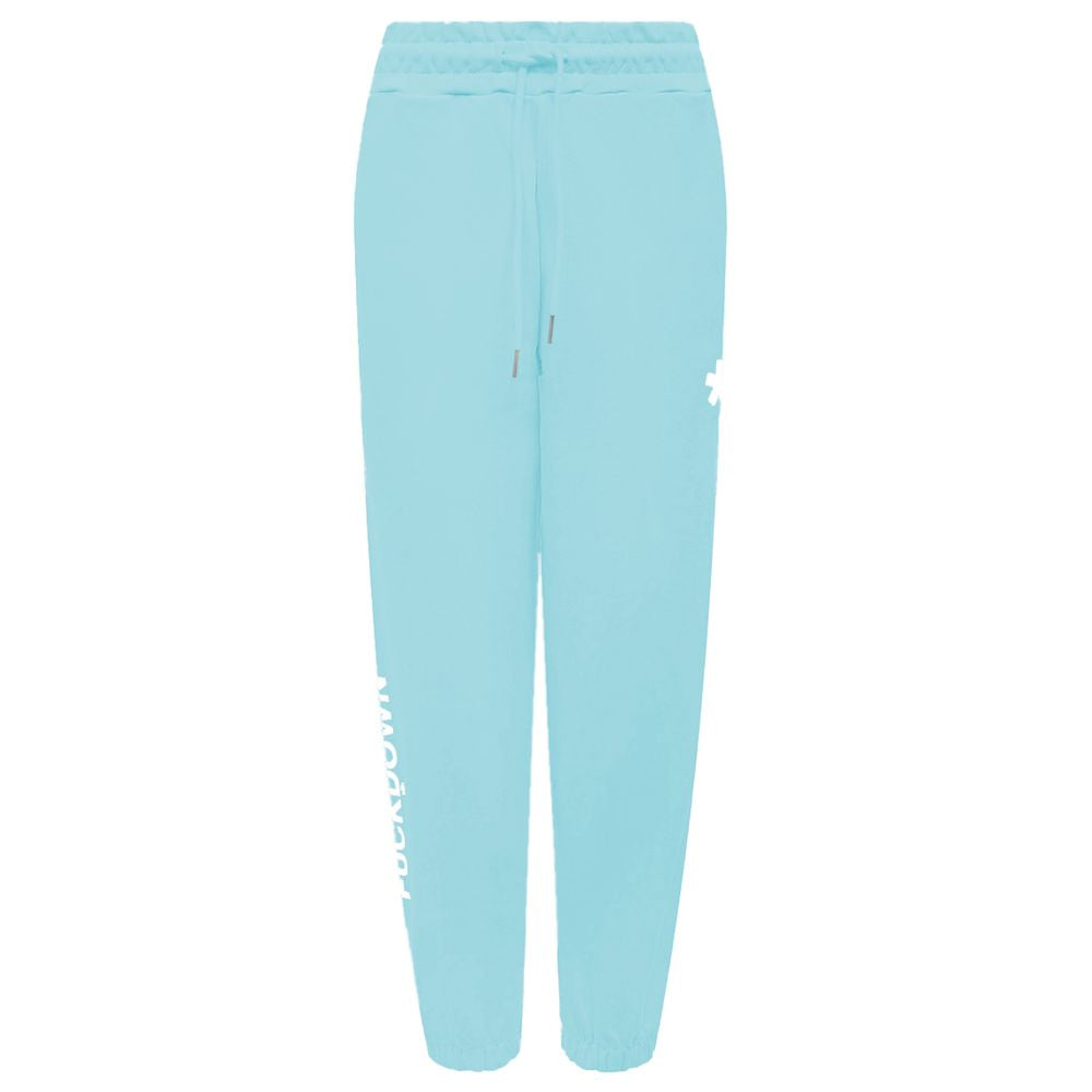 Comme Des Fuckdown Blue Cotton Women Sweatpant