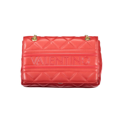 Mario Valentino Red Polyethylene Women Handbag