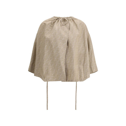 Fendi Beige Cotton Cloacks