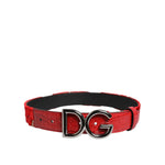 Dolce & Gabbana Red Viscose Silver DG Logo Metal Buckle Belt WMB544-65