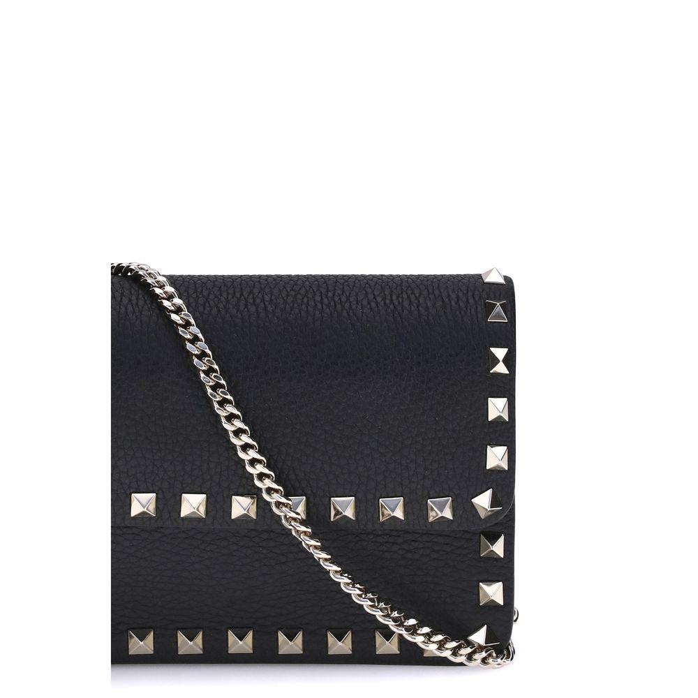 Valentino Garavani Rockstud Pochette with chain VA7W2P0S61VSH0NOBB