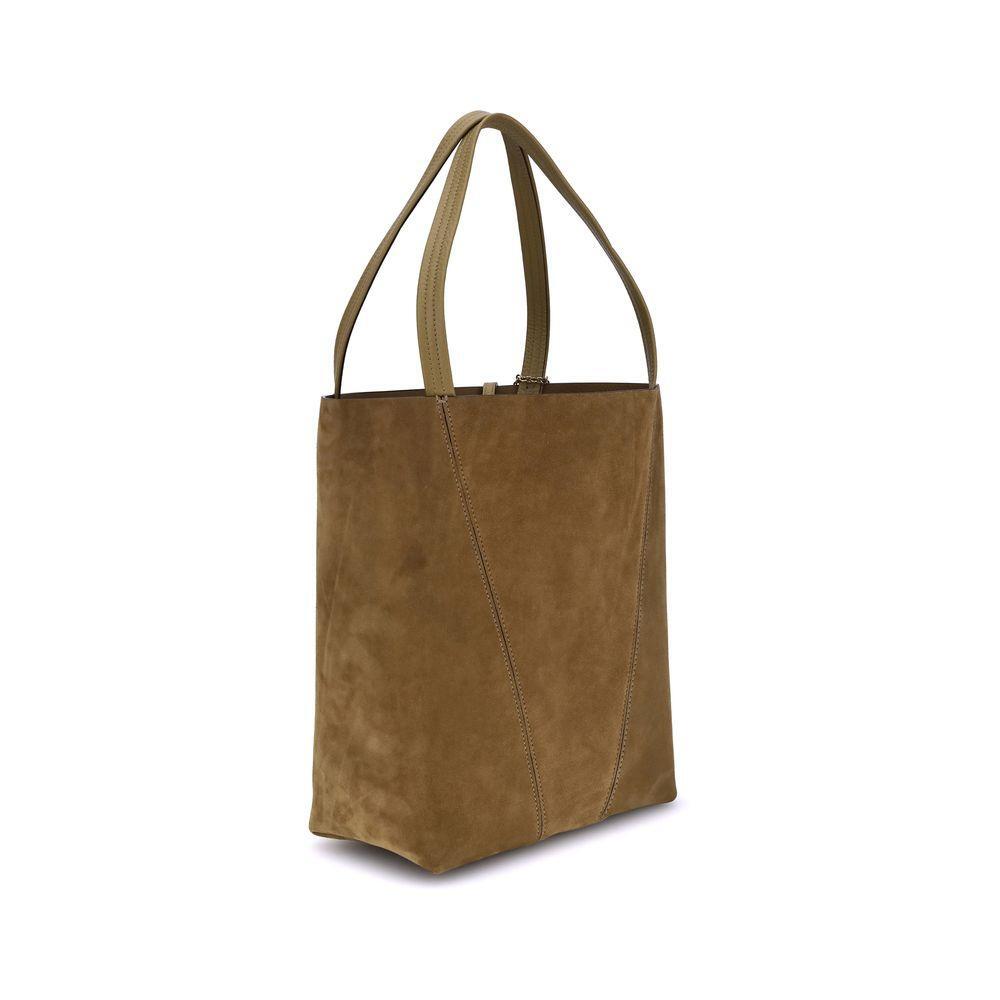Front view with bag zipped and handles upright.