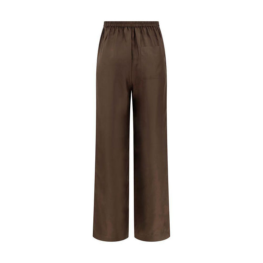 Loulou De Saison Satin Alera Pants LO-ALERADEEPTAUPE-S