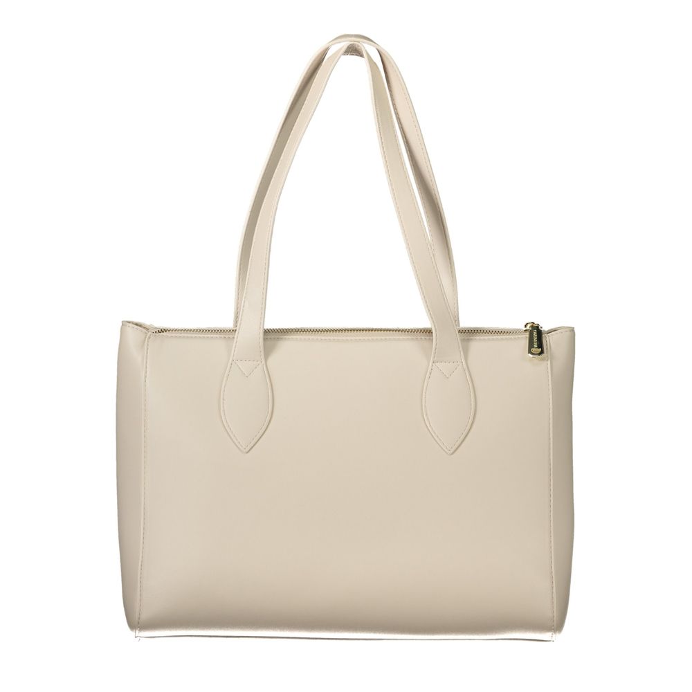 Mario Valentino White Polyethylene Handbag