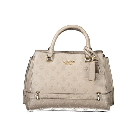 Guess Jeans Beige Polyethylene Women Handbag GU-39117