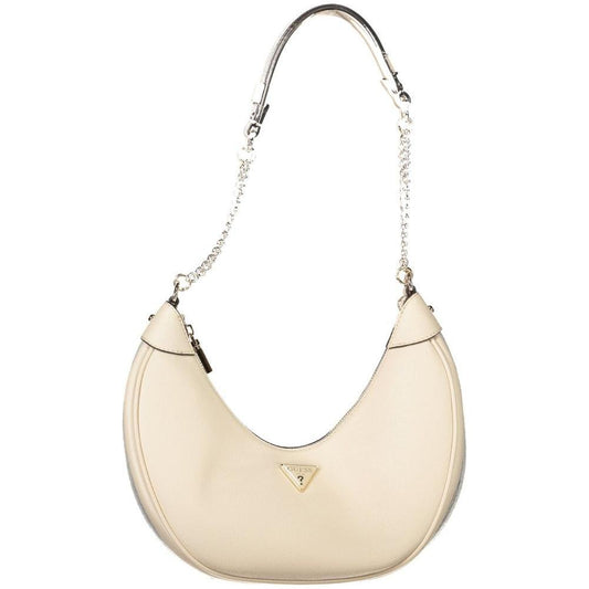 Guess Jeans Beige Polyethylene Women Handbag GU-39116