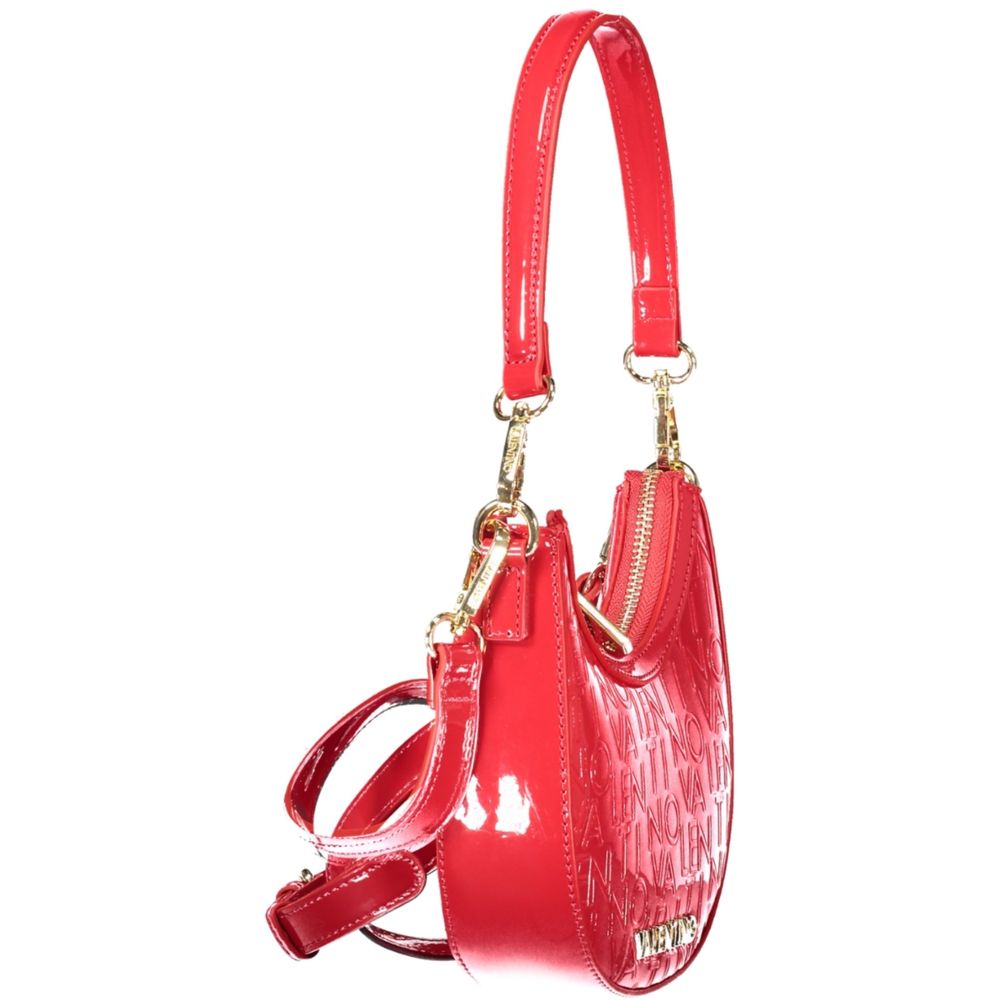 Mario Valentino Red Polyethylene Women Handbag