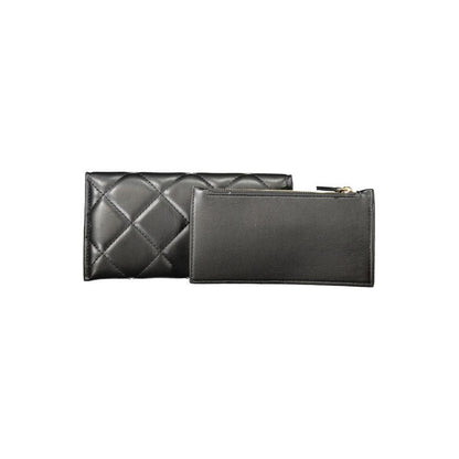 Mario Valentino Black Polyethylene Women Wallet