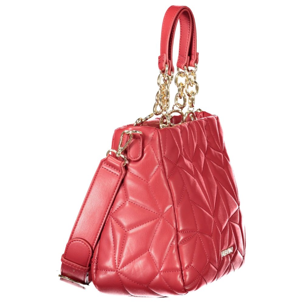 Mario Valentino Red Polyethylene Handbag