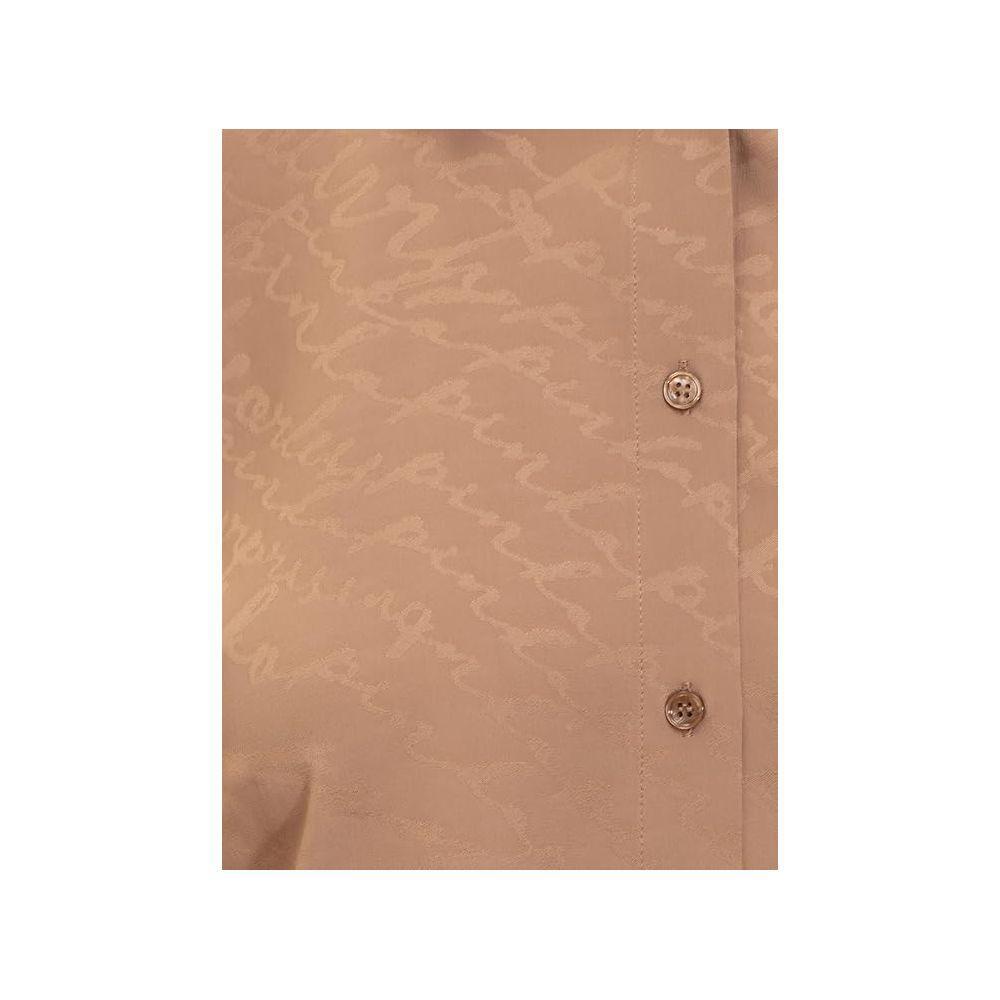 PINKO Beige Silk Women Shirt