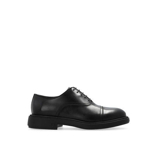 Salvatore Ferragamo Leather Oxford SA-8771169616084-EU42.5/US9.5