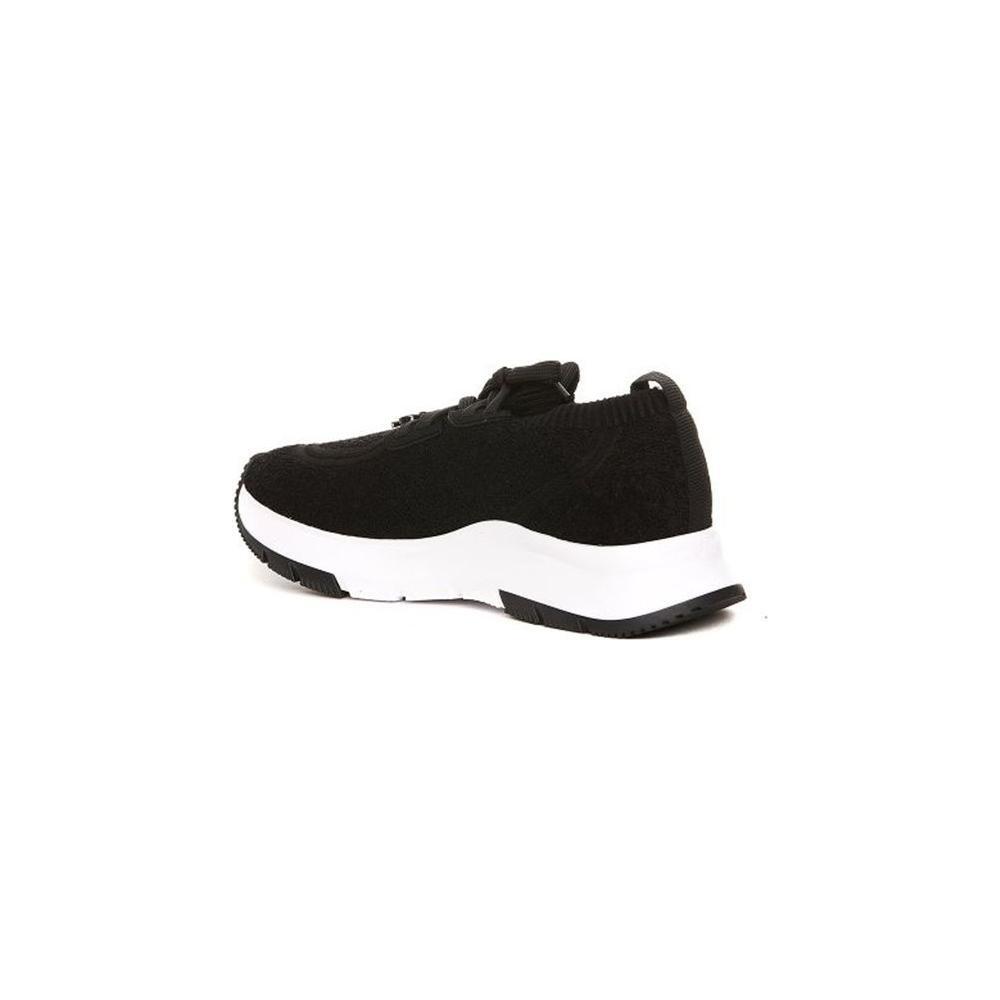 Gianvito Rossi Black Fabric Athletic Sneakers