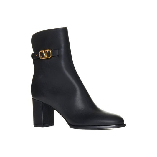 Valentino Garavani VLogo Signature Leather Boots VA-8736607731924-EU36.5/US6.5