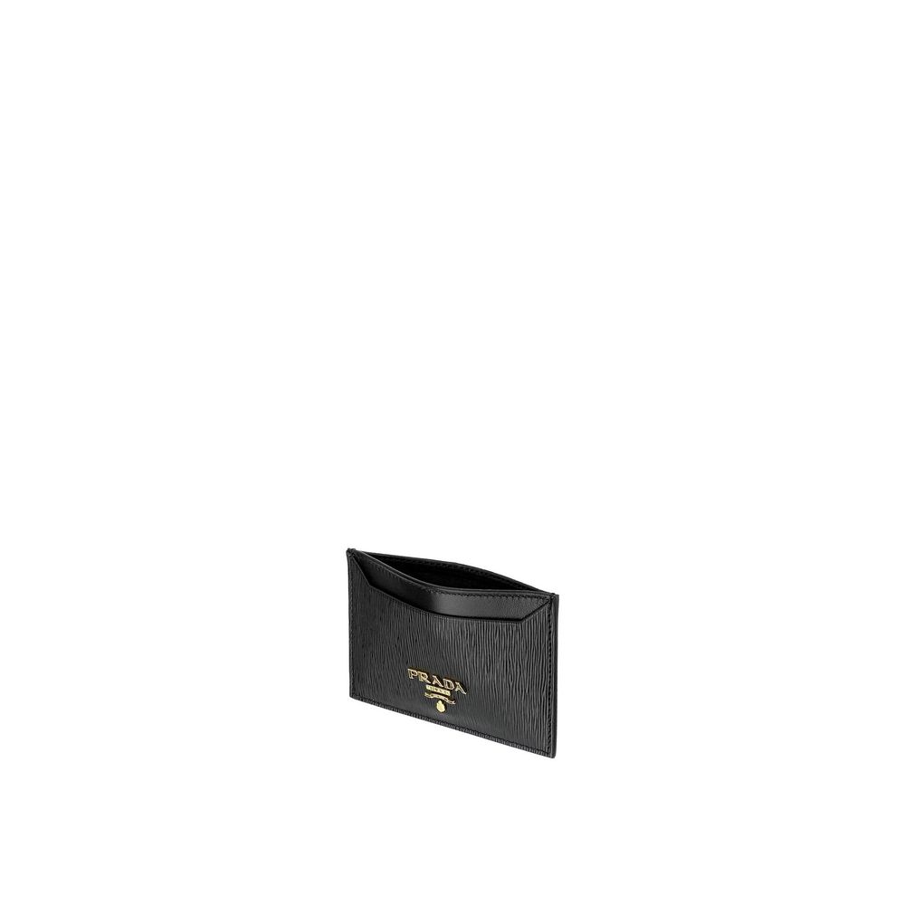 Prada Black Calfskin Wallet