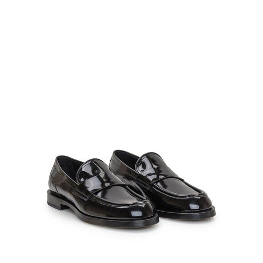 Dolce & Gabbana Leather Loafers DO-8735415632084-EU39/US6
