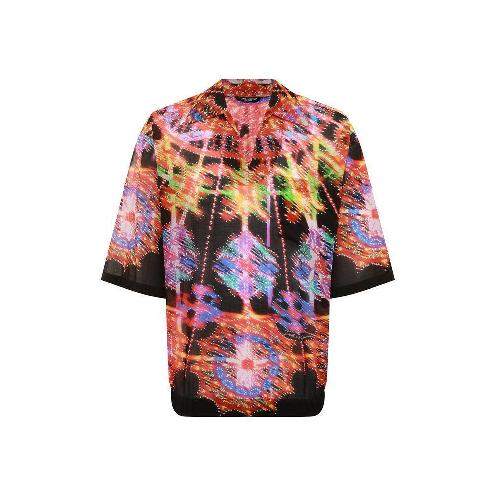 Dolce & Gabbana Printed Shirt DO-8735424544980-40