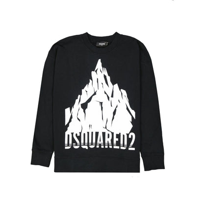 Dsquared² Black Cotton Sweatshirt