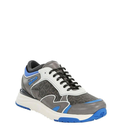 Salvatore Ferragamo Leather Logo Sneakers SA-8736574734548-EU44/US11