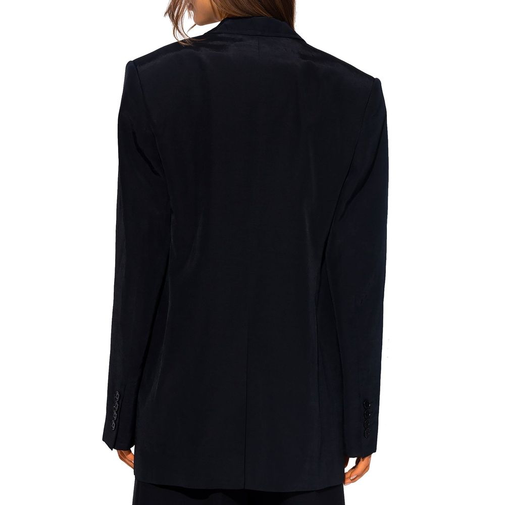 Front view with bag zipped and handles upright.