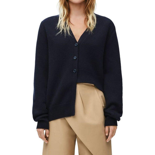 Loewe Asymmetric Cashmere Cardigan LO-8735508791508-M