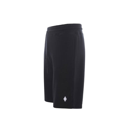 Marcelo Burlon Black Cotton Shorts