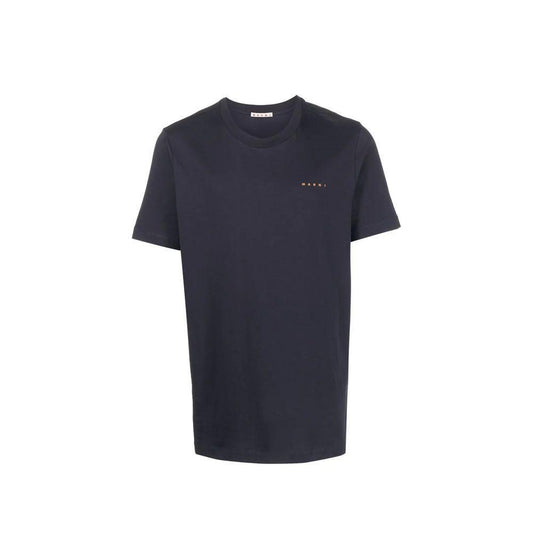 Marni Cotton Logo T-Shirt MA-8735518654676-IT46 | S