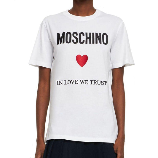 Moschino Couture In Love We Trust T-Shirt MO-8735532515540-48 | M