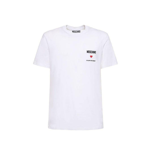 Moschino Couture In Love We Trust T-Shirt MO-8735532712148-IT52 | XL