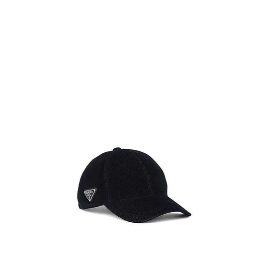 Prada Cotton Ribbed Hat PR-8735543296212-XL