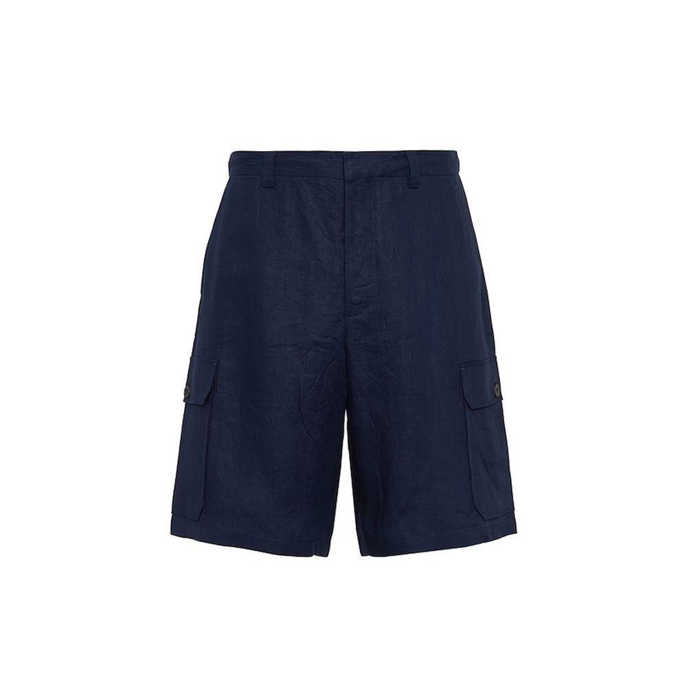 Prada Linen Bermuda