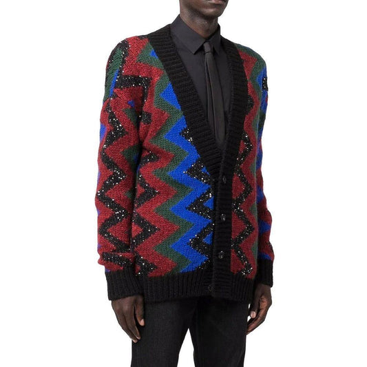 Saint Laurent Paillettes Cardigan SA-8736566739156-M