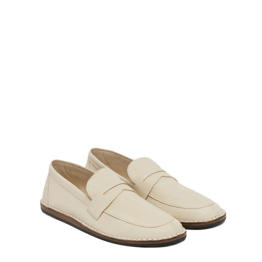 The Row Cary Leather Loafers TH-8735598969044-EU35/US5
