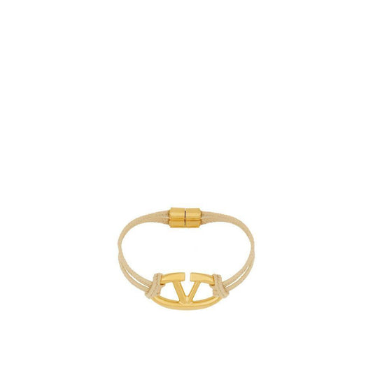 Valentino Garavani VLogo Cotton Bracelet VA-8735615975636-L
