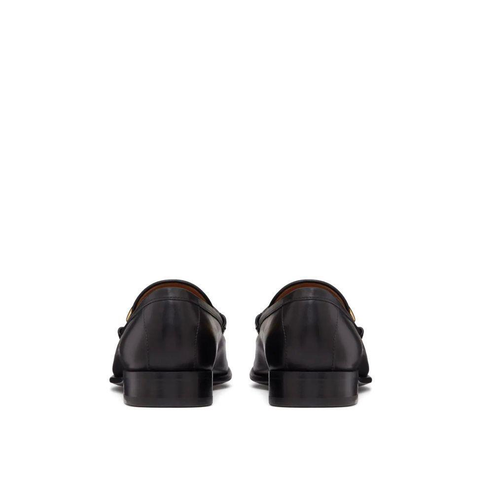 Valentino Garavani V-Logo Moon Leather Loafers VA-8735615811796-EU39/US9