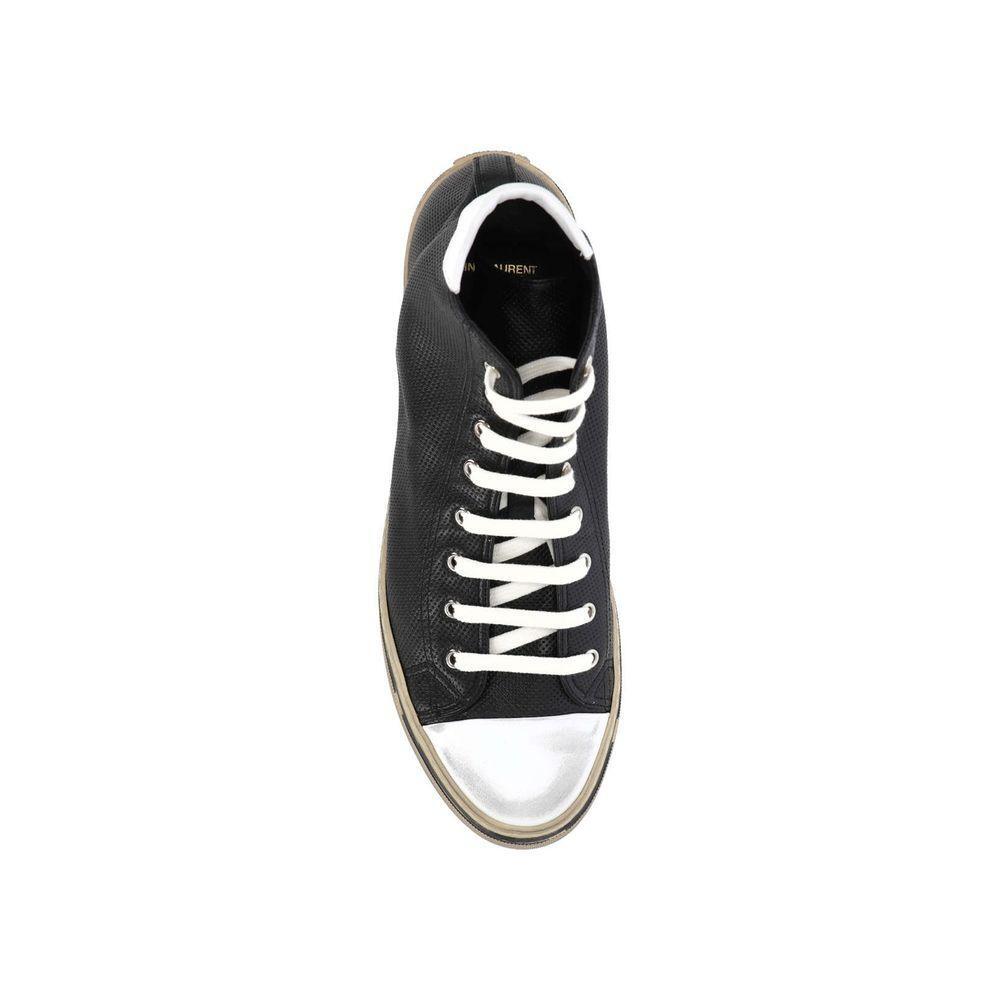 Saint Laurent Malibu Leather Sneakers SA-8735570428116-EU41/US8