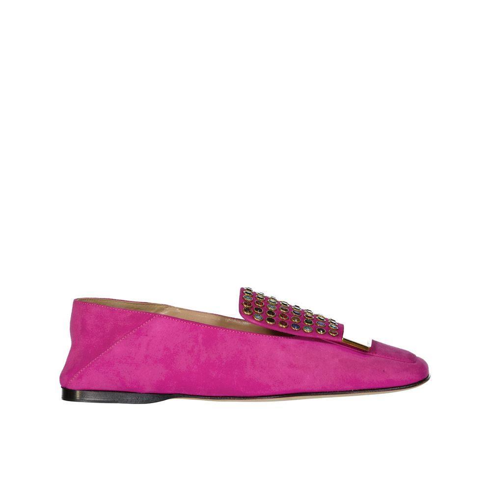 Sergio Rossi Leather Loafers SE-8735590809812-EU35/US5