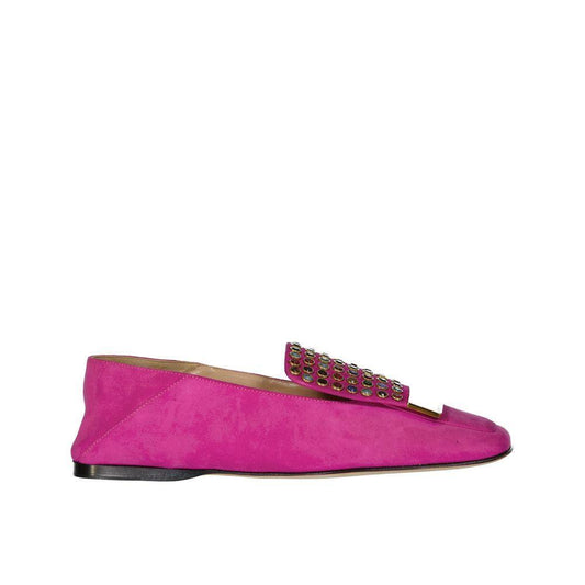 Sergio Rossi Leather Loafers SE-8735590809812-EU35/US5