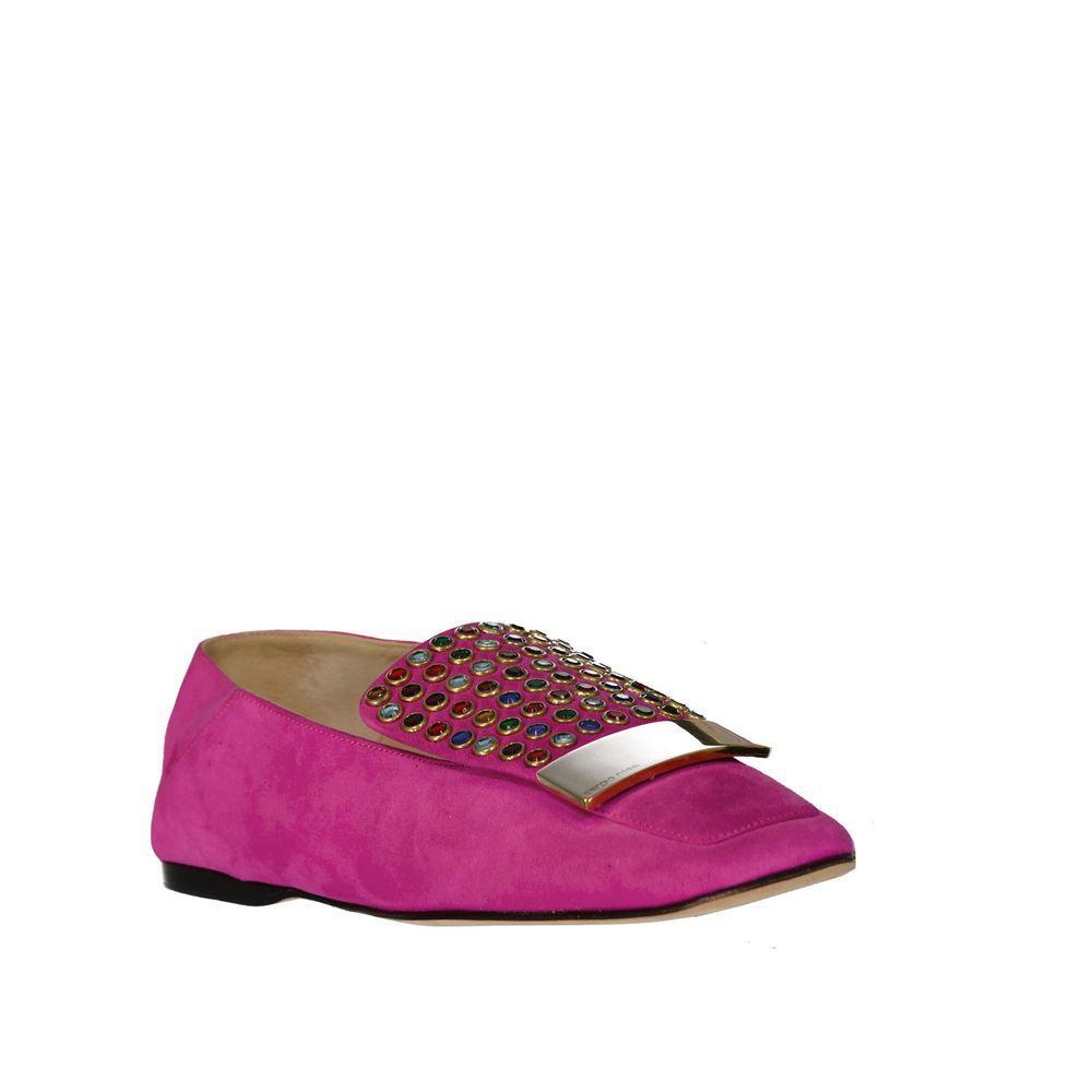 Sergio Rossi Leather Loafers SE-8735590809812-EU35/US5