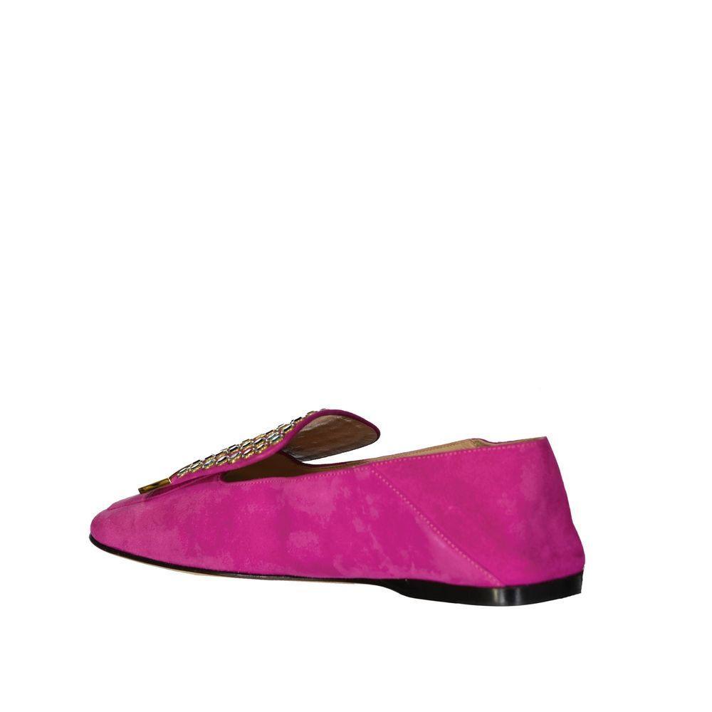 Sergio Rossi Leather Loafers SE-8735590809812-EU35/US5