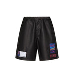 Valentino Leather Shorts VA-8735617253588-48 | M
